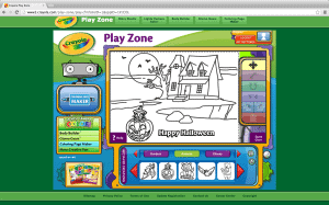 Crayola Play Zone Page