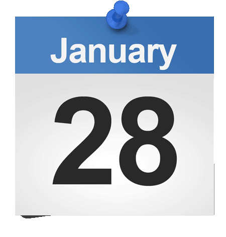 Calendar January 28