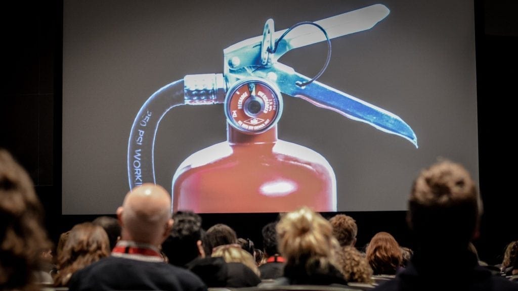 Fire Extinguisher SXSW Interactive