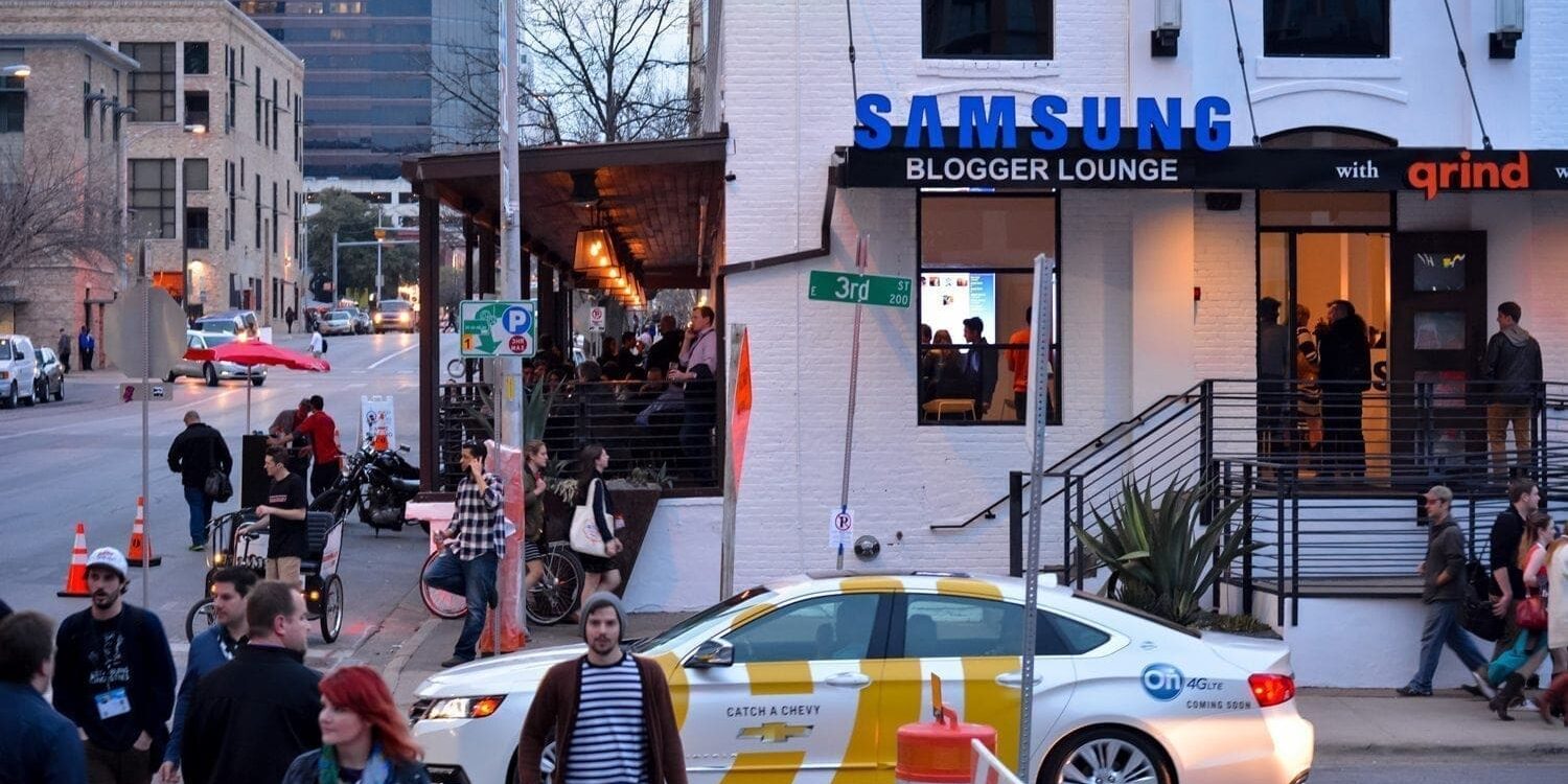 Samsung Blogger Lounge