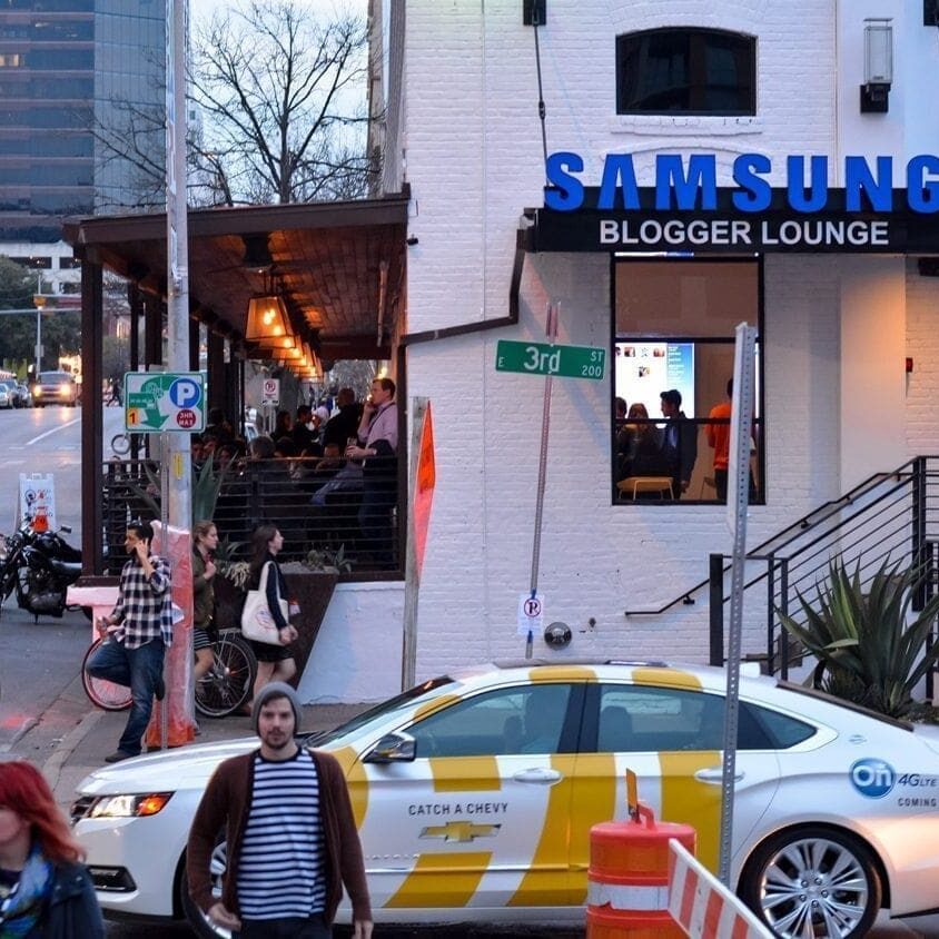 Samsung Blogger Lounge