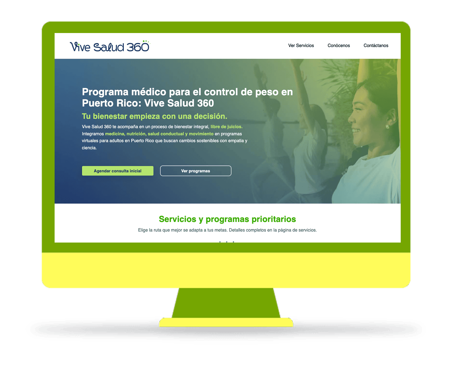 Vive Salud 360 medical weight loss program website Puerto Rico