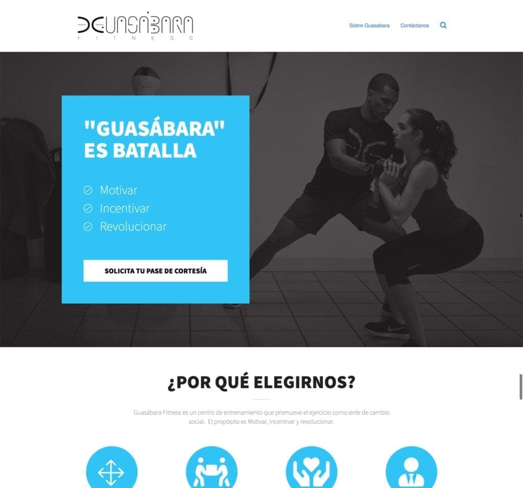 Guasabara Fitness - Personal Trainer Website