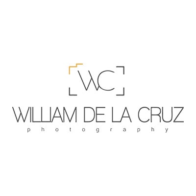 William De La Cruz Wedding Phototrapher Logo Icon Website